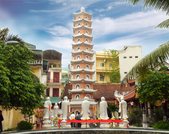 Khánh thành công trình Tháp Phật chùa Trung Kính Thượng